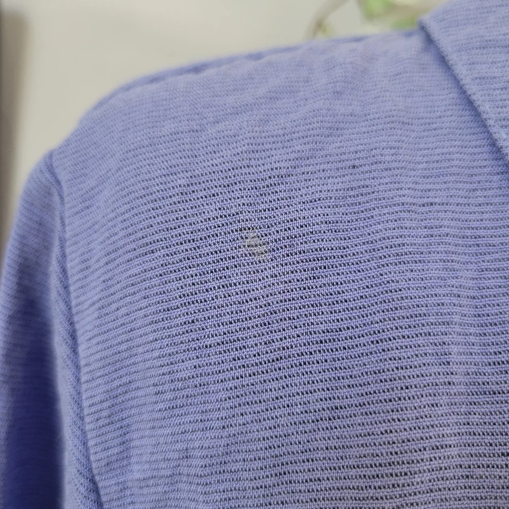 Habitat Clothes to Live Textured Button Front Cardigan Jacket Purple L - Picture 15 of 15